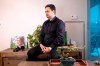 Hassan Shadkhou sits in his Toronto apartment next to a photo of his wife, Sheyda, on Tuesday February 4, 2020. Sheyda Shadkhou was killed along with 175 others when her plane crashed minutes after take off in Tehran on Jan. 8, 2020. THE CANADIAN PRESS/Chris Young
