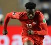 Soccrates Images - GETTY IMAGES file photo
Canadian soccer star Alphonso Davies, diagnosed with a heart ailment after recovering from COVID-19, is expected to need up to a month to recover.