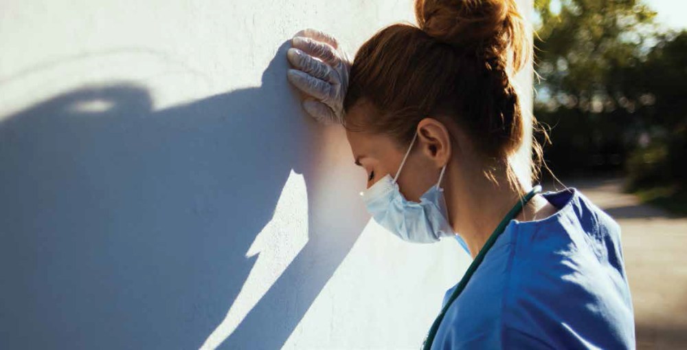 Nurses have been stretched to their limits during the pandemic.