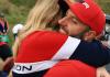Maddie Meyer -  Getty Images
Dustin Johnson hugs partner Paulina Gretzky after finishing a perfect 5-0 in the U.S. Ryder Cup victory.