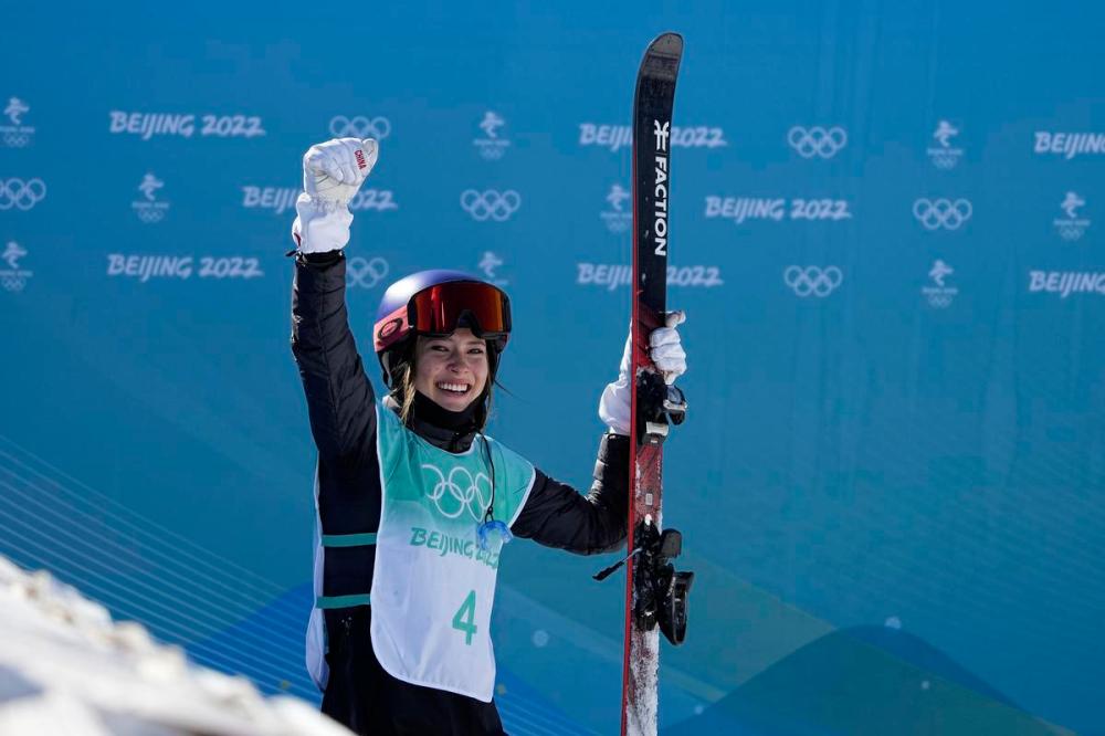 Jae C. Hong - AP
Eileen Gu landed a 1620 on her final run to score 94.50 and win the gold medal. Gu was raised in the United States, but is competing for China, her mother’s native country.