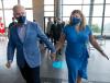 Ryan Remiorz - THE CANADIAN PRESS
Conservative Leader Erin O'Toole and his wife Rebecca, shown on Aug. 18, 2021 in Quebec City.