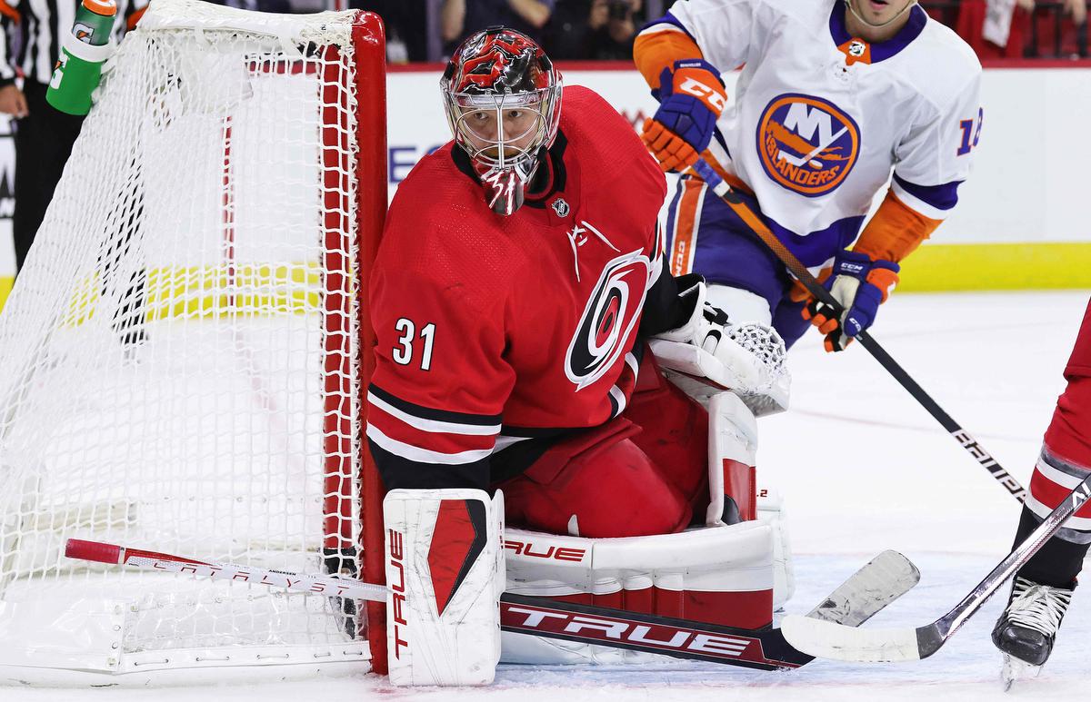 Inside the NHL Why Freddie Andersen chose the Canes, Alex one