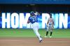 Jon Blacker - THE CANADIAN PRESS
Vladimir Guerrero Jr. makes the rounds in the fourth inning after his first of two home runs against the Orioles at the Rogers Centre on Monday night.