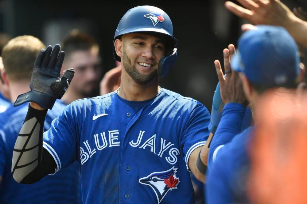 Gail Burton - The Associated Press
Lourdes Gurriel Jr. homered twice in Sunday’s win over the Orioles, including his fourth grand slam of the season, a Jays record.