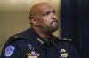 Andrew Harnik/Pool - TNS
Capitol Police officer Harry Dunn listens during the House select committee hearing on the Jan. 6 attack on Capitol Hill in Washington, DC, USA, on July 27, 2021.