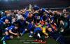 Claudio Villa - GETTY IMAGES
Italy’s players and coaches celebrate after Sunday’s dramatic shootout victory over England in the Euro 2020 final at London’s Wembley Stadium.