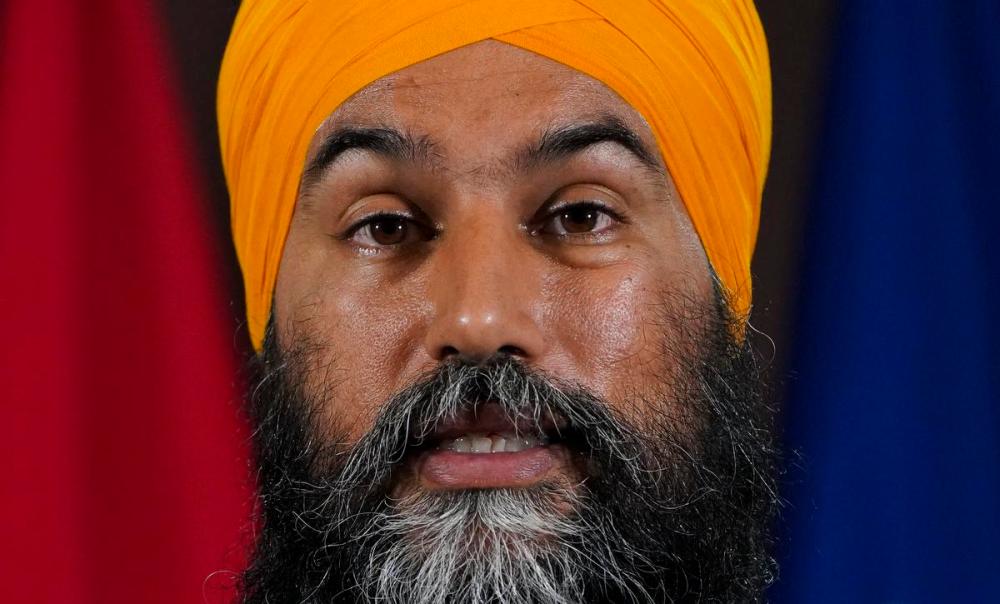 Sean Kilpatrick - THE CANADIAN PRESS
NDP Leader Jagmeet Singh holds a news conference in Ottawa on July 21, 2021.