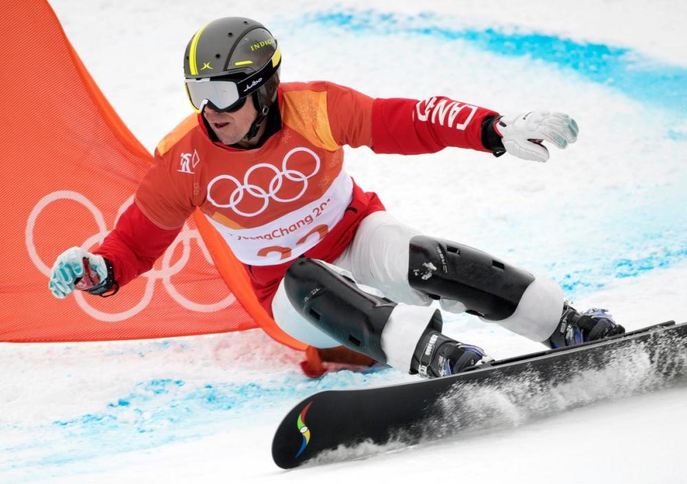 Jason Ransom - THE CANADIAN PRESS FILE PHOTO
In this file photo, Canada's Jasey Jay Anderson competes in the 2018 Pyeongchang Olympics.
