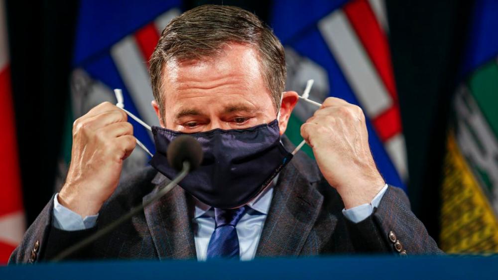 Jeff McIntosh - The Canadian Press/file photo
Alberta Premier Jason Kenney announced new COVID-19 measures Wednesday.