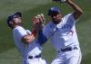 Joshua Bessex - The Associated Press
Blue Jays centre-fielder Randal Grichuk, left, collides with second baseman Marcus Semien, who held on for the catch in the seventh inning of Sunday’s loss to the Astros. The seventh was an adventure all around.