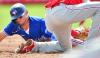 Julio Aguilar - GETTY IMAGES file photo
Blue Jay Cavan Biggio will miss at least 10 days with a nagging neck injury.