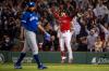Billie Weiss - Getty Images
Blue Jays reliever Rafael Dolis walks off after Alex Verdugo’s walk-off single, giving the Red Sox a 6-5 win at Fenway Park on Friday night.