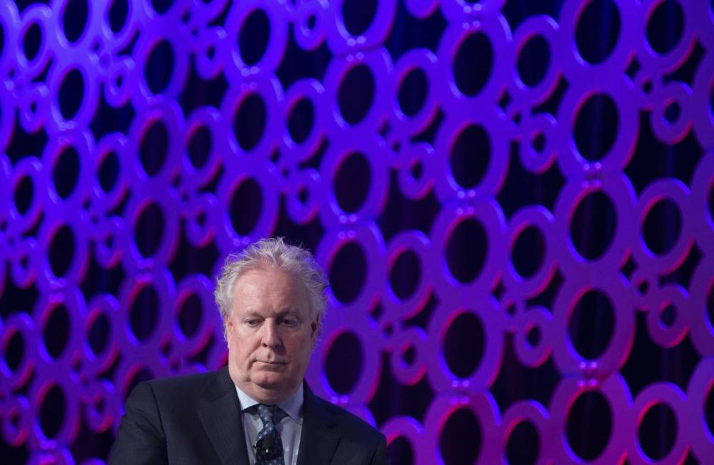 Adrian Wyld - THE CANADIAN PRESS FILE PHOTO
Jean Charest takes part in a panel discussion at the Canadian Aerospace Summit in Ottawa on Nov. 13, 2019.