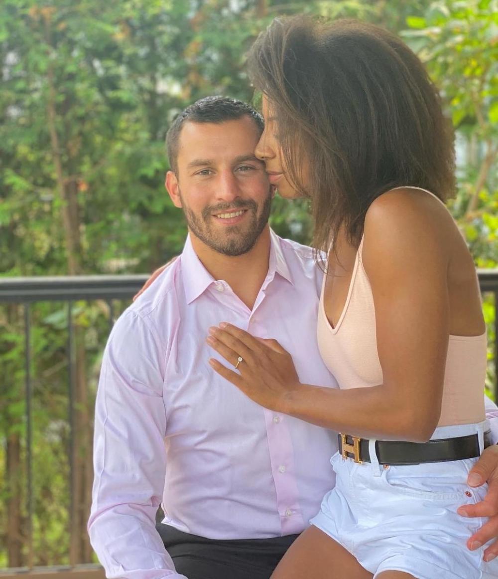Supplied photo - THE CANADIAN PRESS
Montreal boxer David Lemieux and fiancee Canadian Olympic diver Jennifer Abel are seen in an undated handout photo.