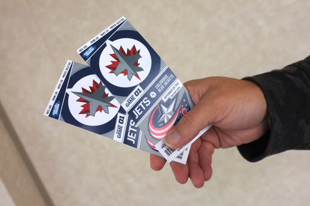 Some season-ticket holders would have started paying monthly for next year as of mid-April, but the Jets are changing their payment schedule due to the uncertainty of the coronavirus pandemic. (Mike Aporius / Winnipeg Free Press files)