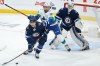 THE CANADIAN PRESS/John Woods
Winnipeg Jets' defenceman Johnny Kovacevic made his NHL debut Thursday night against the Canucks.