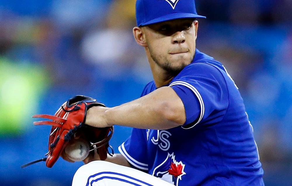 Vaughn Ridley - Getty Images
Jays right-hander José Berríos worked seven solid innings against the Rays on Tuesday night, and said Wednesday that he could have worked the eighth. He exited as a precaution with abdominal discomfort.