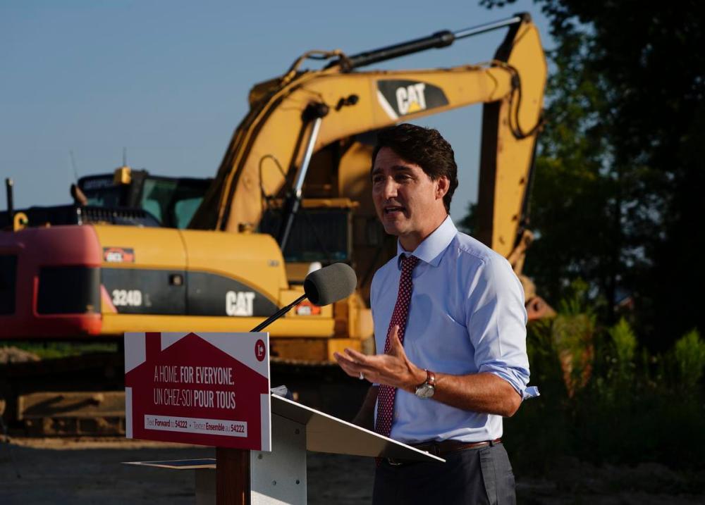 Sean Kilpatrick - THE CANADIAN PRESS
Liberal Leader Justin Trudeau makes a campaign stop in Hamilton on Aug 24, 2021.