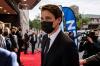 ANDREJ IVANOV - AFP via GETTY IMAGES
Liberal Leader Justin Trudeau arrives for the French-language debate in Montreal on Sept. 2.