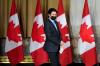 Justin Tang - THE CANADIAN PRESS
Prime Minister Justin Trudeau arrives at a news conference in Ottawa on Feb. 22, 2022.