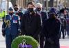 Adrian Wyld - THE CANADIAN PRESS
Prime Minister Justin Trudeau and Sophie Gregoire Trudeau take a moment after placing a wreath during Remembrance Day services at the National War Memorial in Ottawa on Nov. 11, 2021.