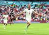 Catherine Ivill - GETTY IMAGES
Harry Kane celebrates his goal as England advanced to the quarterfinals on the easier side of the Euro 2020 draw.
