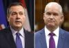 - Toronto Star
Alberta Premier Jason Kenney, left, has been thrown to the wolves after Leader of the Opposition Erin O'Toole, has supported a carbon tax.