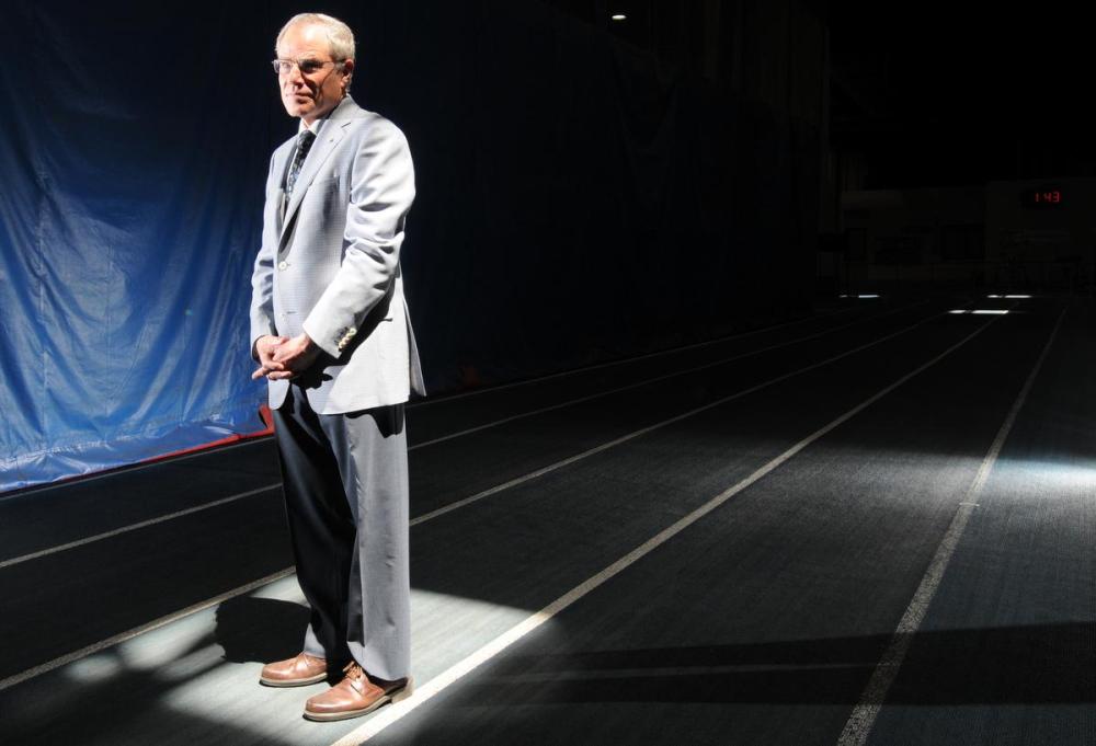 Aaron Harris - Toronto Star file photo
Bruce Kidd, the former Olympian and professor emeritus at the University of Toronto, shown in this 2010 file photo at the school’s indoor track.