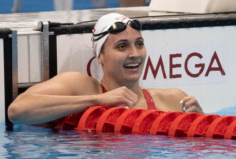 Rick Madonik - Toronto Star
Canadian Kylie Masse picked up her second silver in the Tokyo pool, in the 200-metre backstroke.