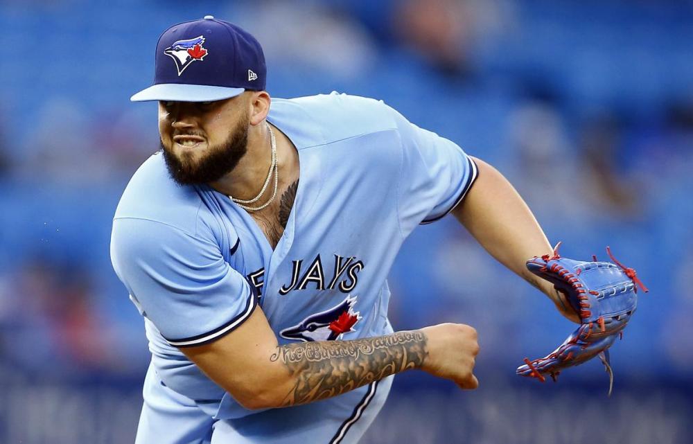 Vaughn Ridley - GETTY IMAGES
Blue Jays starter Alek Manoah was charged with six runs on five hits, three walks, two hit batters and an uncharacteristically low two strikeouts against the A’s.