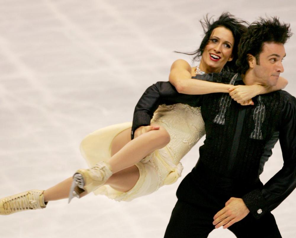 Katsumi Kasahara - AP FILE PHOTO
Canadians Marie-France Dubreuil, left, and Patrice Lauzon perform during the ice dancing free dance program of the world figure skating championships in Tokyo in 2007.