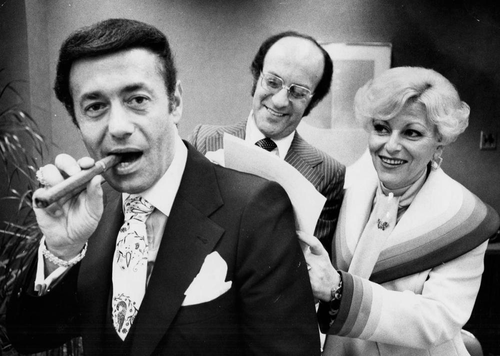 - Boris Spremo CM/Toronto Star File Photo
Mel and Marilyn Lastman and Gerry Van.in 1976.