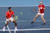 Clive Brunskill - GETTY IMAGES
Canadians Félix Auger-Aliassime and Gabriela Dabrowski had a short stay in the mixed doubles of the Tokyo tennis tournament, losing in the first round to Greece’s Stefanos Tsitsipas and Maria Sakkari.