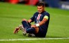 PSG's Thiago Silva reacts on the ground during the Champions League final soccer match between Paris Saint-Germain and Bayern Munich at the Luz stadium in Lisbon, Portugal, Sunday, Aug. 23, 2020. (David Ramos/Pool via AP)