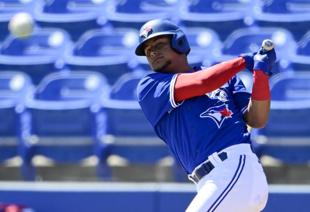 Douglas P. DeFelice - GETTY IMAGES
Catcher Gabriel Moreno missed half of the year with a thumb injury, but he had already established himself as the Blue Jays’ top prospect.