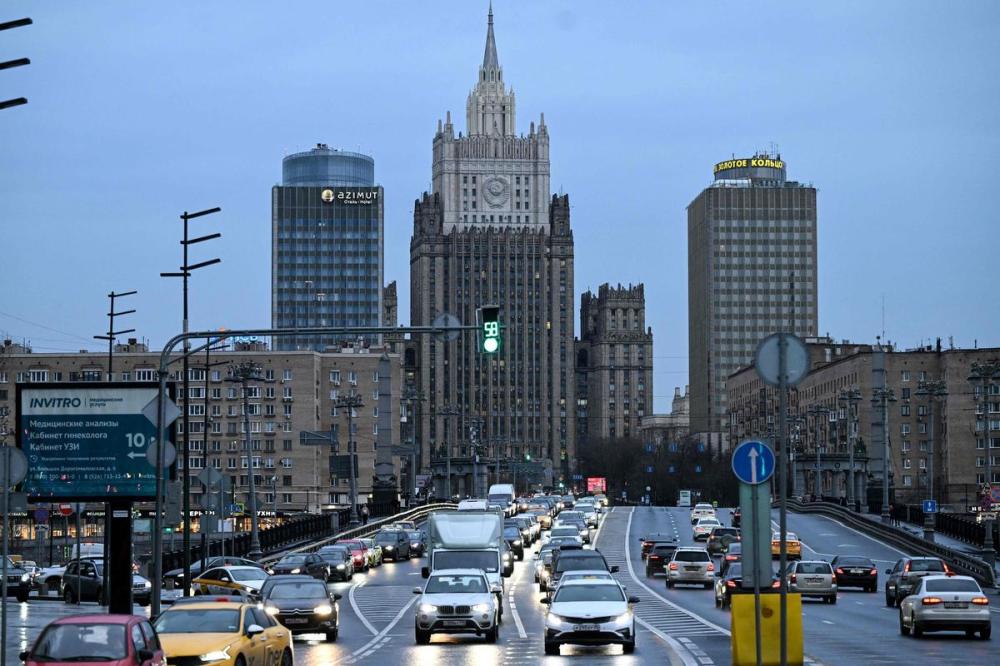 KIRILL KUDRYAVTSEV - AFP via GETTY IMAGES
The Russian Foreign Ministry headquarters in Moscow are shown in this recent photo.