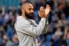 Montreal Impact head coach Thierry Henry celebrates after their round of sixteen victory following CONCACAF Champions League action against Deportivo Saprissa, in Montreal, Wednesday, Feb. 26, 2020. THE CANADIAN PRESS/Paul Chiasson