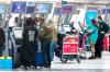 Chris Young - THE CANADIAN PRESS file photo
Passengers check in at Toronto's Pearson airport on Friday, Oct. 29, 2021. As of Tuesday afternoon, seven cases of the Omicron variant have been detected in Canada.