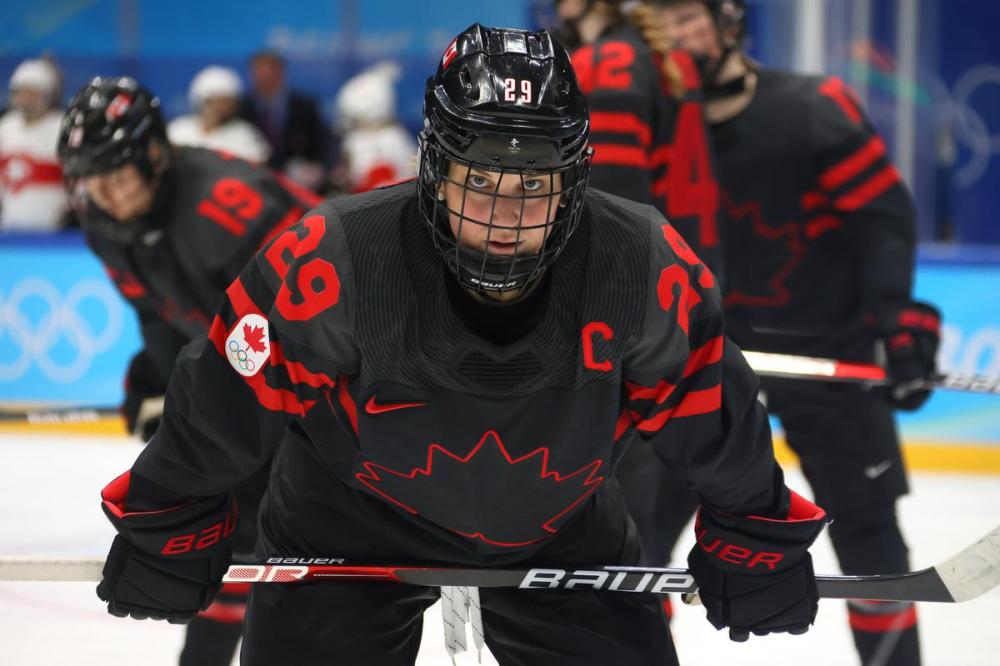 Bruce Bennett - GETTY IMAGES
With two Olympic gold-medal winners and another at the worlds, Marie-Philip Poulin has what amounts to a golden-goal hat trick.