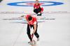 LILLIAN SUWANRUMPHA - AFP via GETTY IMAGES
Canada's Rachel Homan and John Morris finished with a 5-4 record in the Olympics mixed doubles tournament and failed to advance to the semifinals.