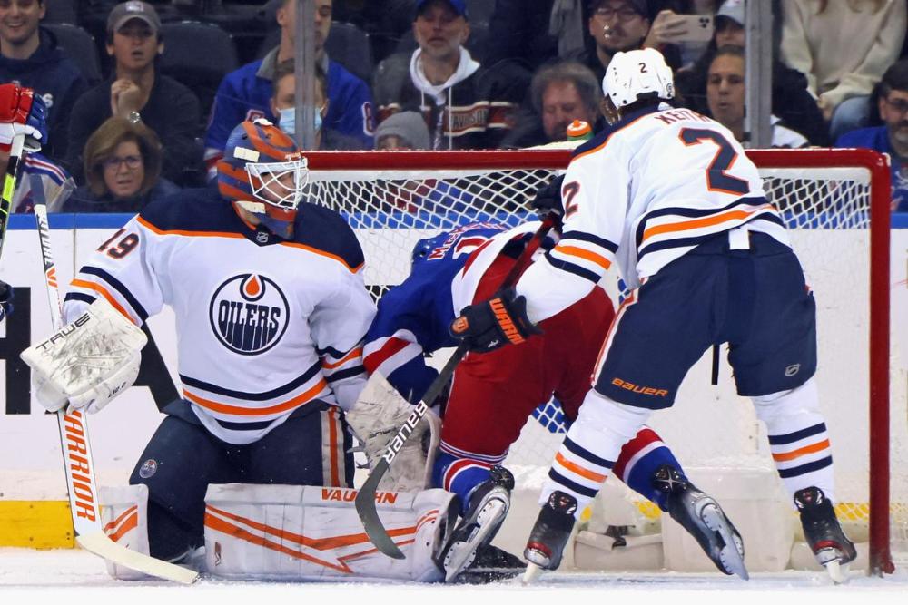 Trade for a goalie. Mike Babcock behind the bench. The crashing Oilers