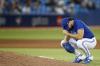 Cole Burston - GETTY IMAGES
Blue Jays starter Robbie Ray takes a moment after giving up three homers in the sixth inning of Thursday’s game against the New York Yankees.
