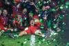 Marc Atkins/Offside - GETTY IMAGES file photo
Cristiano Ronaldo celebrates with the Henri Delaunay trophy and teammates after Portugal defeated France in the 2016 Euro final.