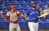 Steve Nesius - THE CANADIAN PRESS FILE PHOTO
Toronto Blue Jays slugger Rowdy Tellez strikes out against Philadelphia Phillies starting pitcher Chase Anderson in a spring training baseball game in Dunedin, Fla. last month.