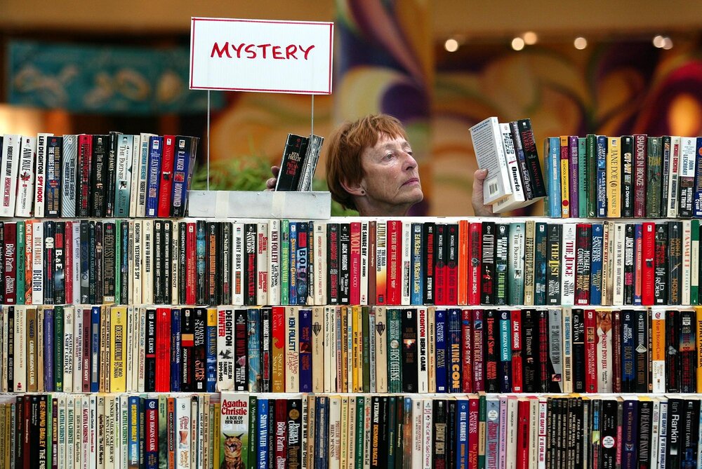 The Winnipeg Free Press
JEFF DE BOOY / WINNIPEG FREE PRESS Local- 42nd Annual Children’s Hospital Book Mart, St. Vital Shopping Centre, April 18th-27th- Volunteer Colleen Horbay stacks paperbacks on shelves in preparation for the sale of thousands of books. Last year, $180,000 was raised in support of pediatric medical research and child health care. On April 18th the sale will open earlier at 9:30 am. April 17 / 2002.