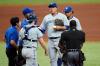 Chris O'Meara - The Associated Press
Jays starter Hyun-Jin Ryu was humming along until the fourth inning, when a glute strain led to a visit by the trainer and an early exit in Tampa.