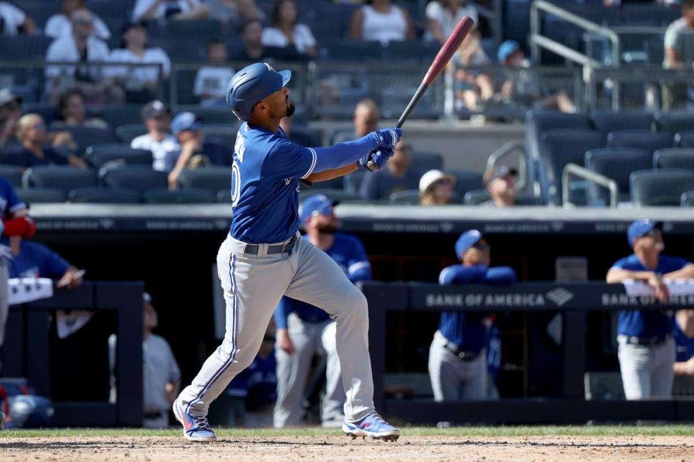 Dustin Satloff - GETTY IMAGES
Marcus Semien hit two homers Monday, including a ninth-inning grand slam, and says the Blue Jays’ offence is coming around again with the players “realizing what’s at stake.”