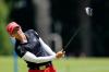 John Bazemore - The Associated Press
Alena Sharp’s Saturday round was derailed by a double bogey on the sixth hole and a pair of bogeys at 10 and 11. She is tied for 13th a 4 under.