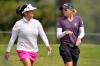 Edward M. Pio Roda - Getty Images
Hamilton’s Alena Sharp, talks shop with fellow golfer Jane Park during Friday’s second round of the Women’s PGA Championship in suburban Atlanta.